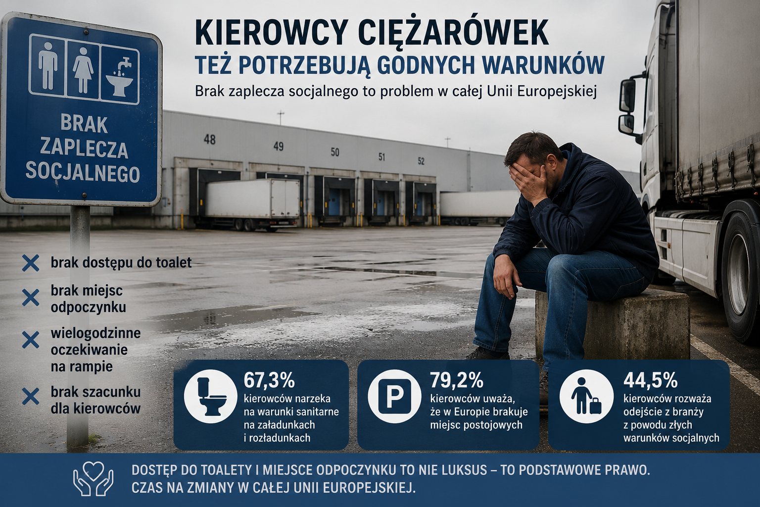 Katastrofalne warunki pracy – trzeba to naprawić