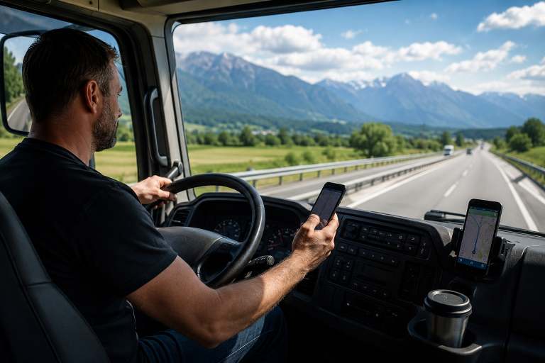 Internet mobilny za granicą coraz tańszy. Dobra wiadomość dla kierowców międzynarodowych
