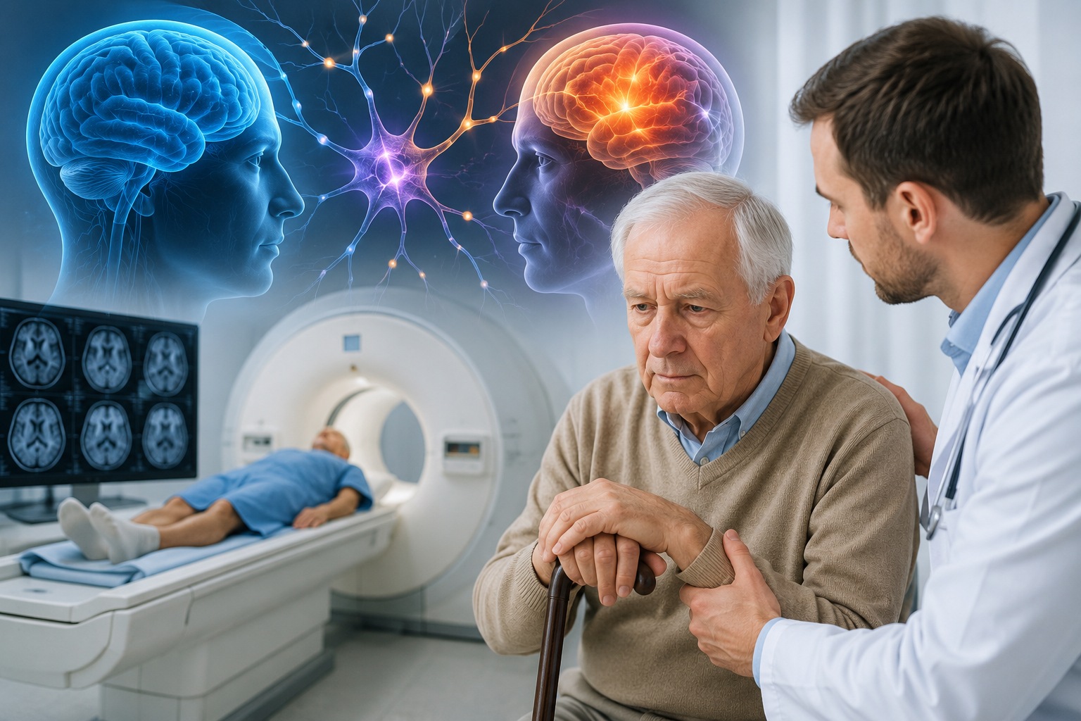 Alzheimer i Parkinson to dwie różne choroby